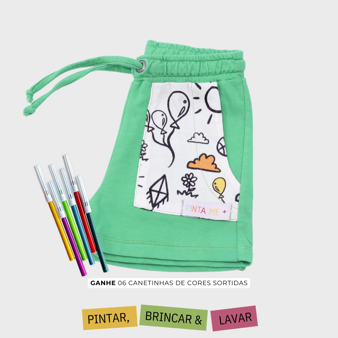 Bermuda Bolso DIA DE BRINCAR