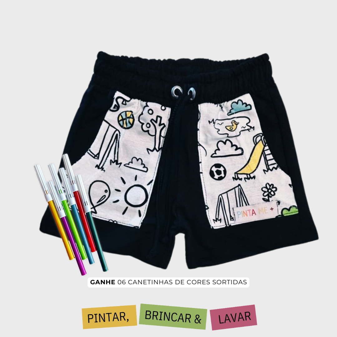 Bermuda Bolso DIA DE BRINCAR