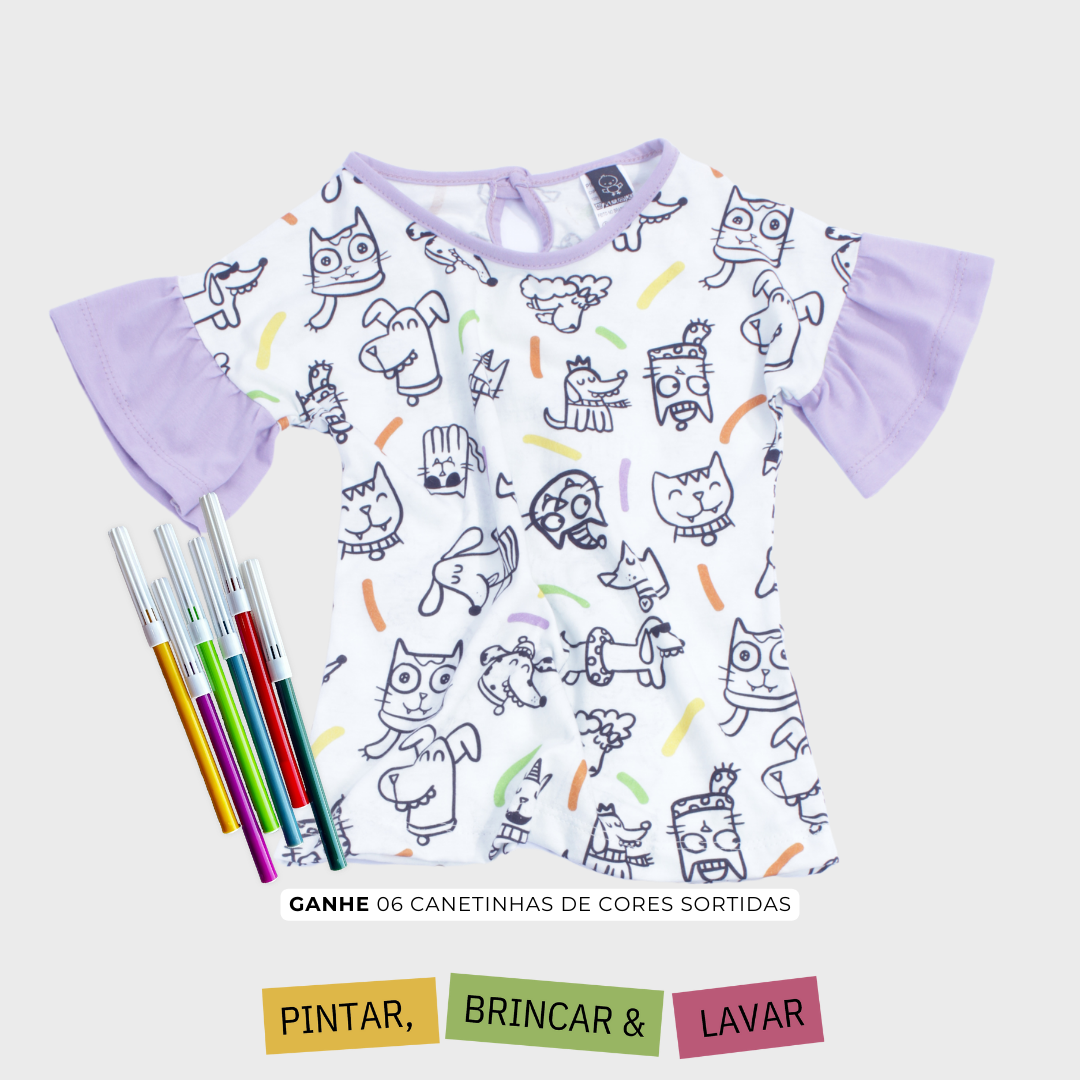 Blusa Frufru PETS