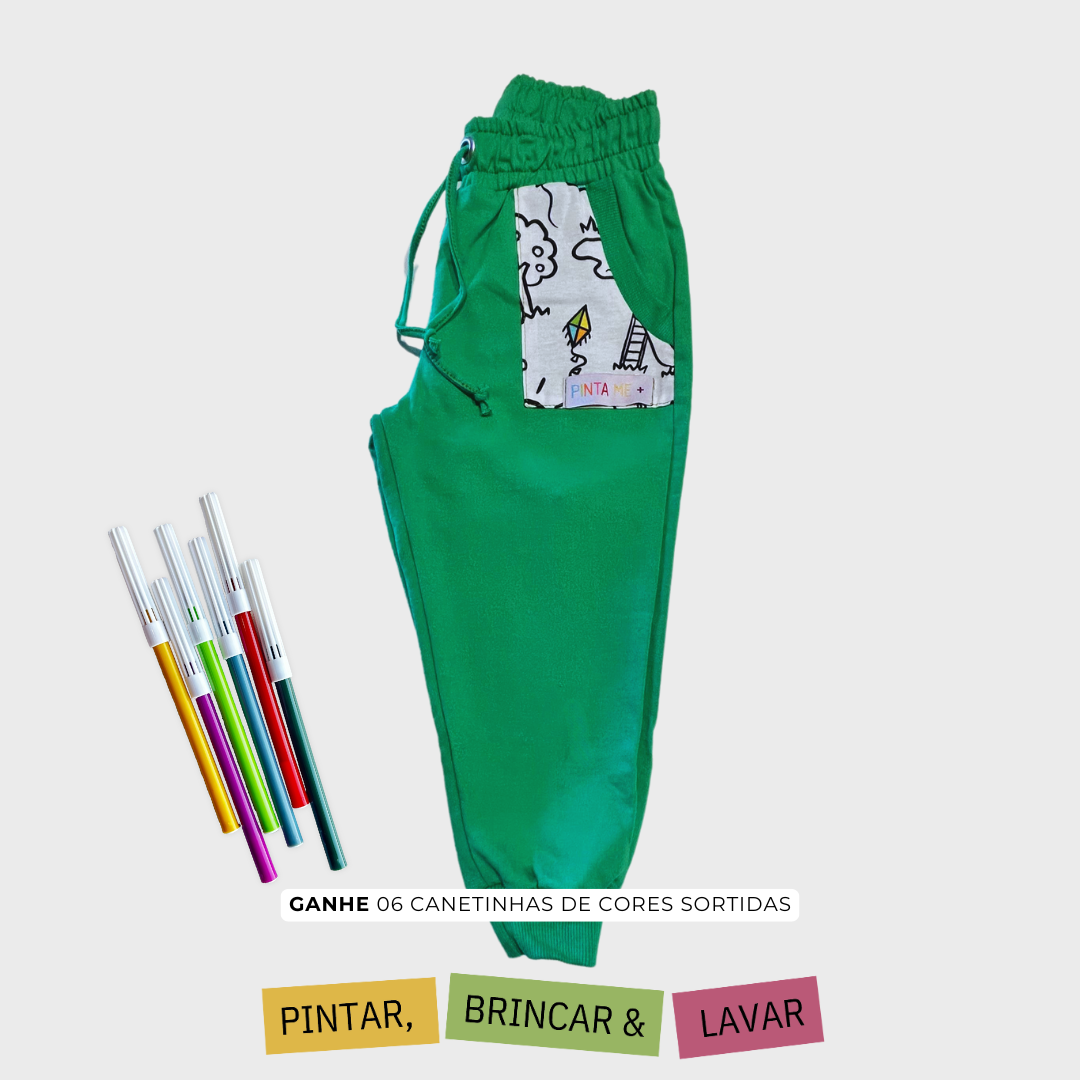 Calça Bolso DIA DE BRINCAR