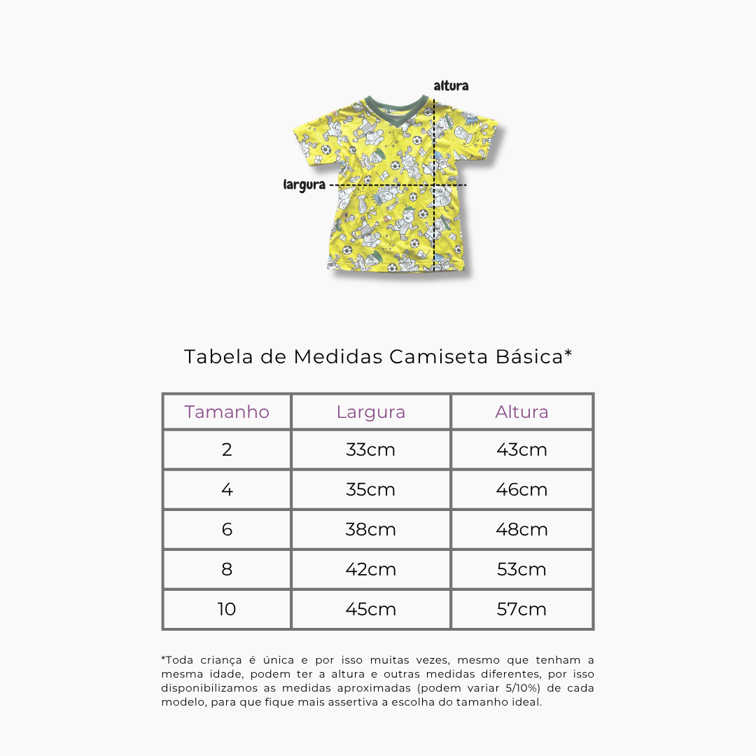 Camiseta Copa do Mundo