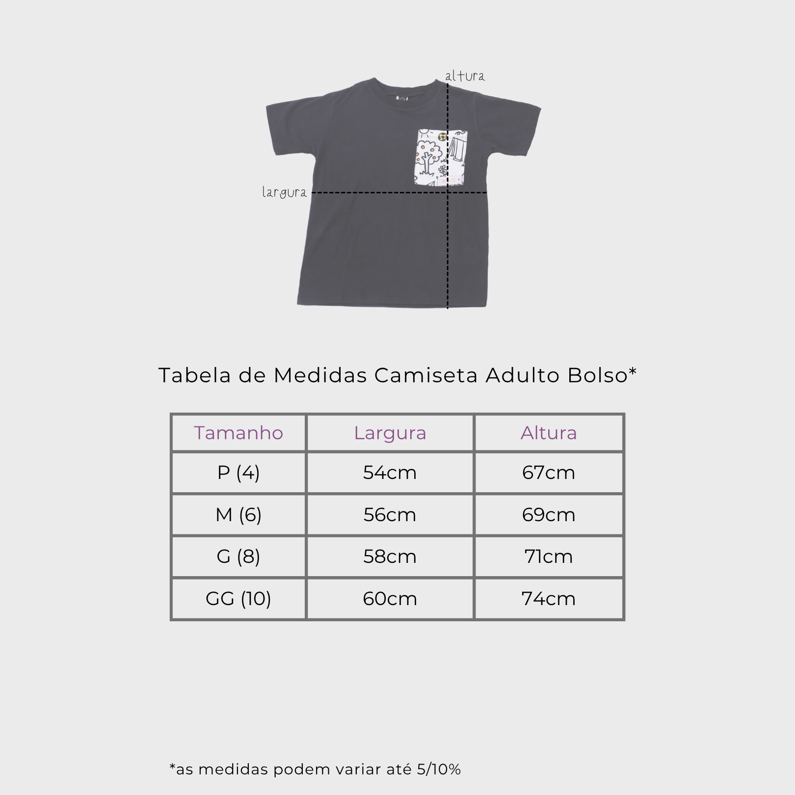 Camiseta Adulto Dia de Brincar