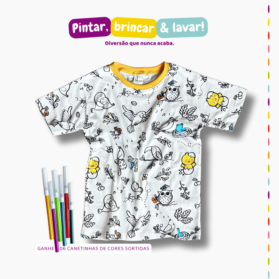 Camiseta Voa Passarinho