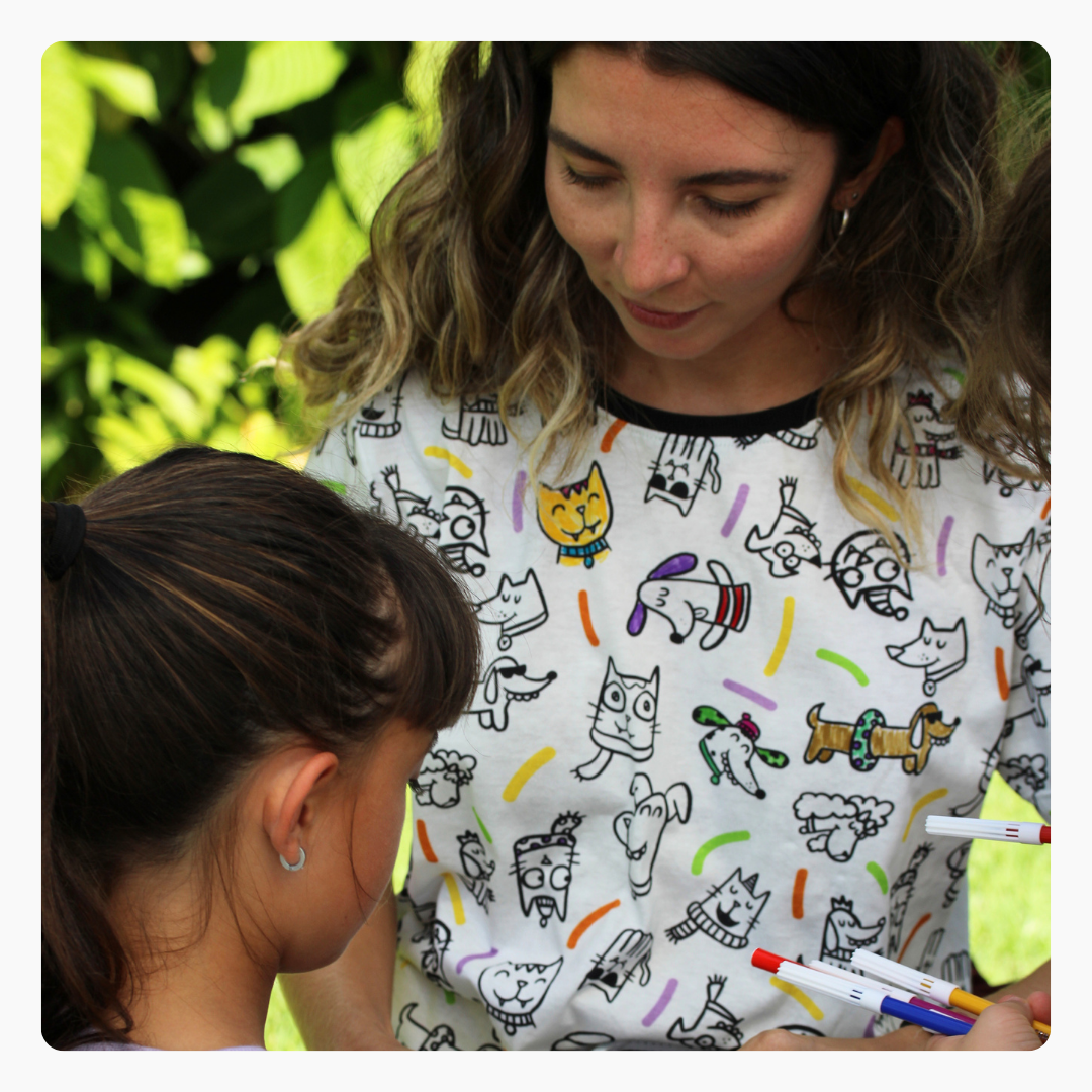 Kit Camisetas Pets Adulto + Infantil