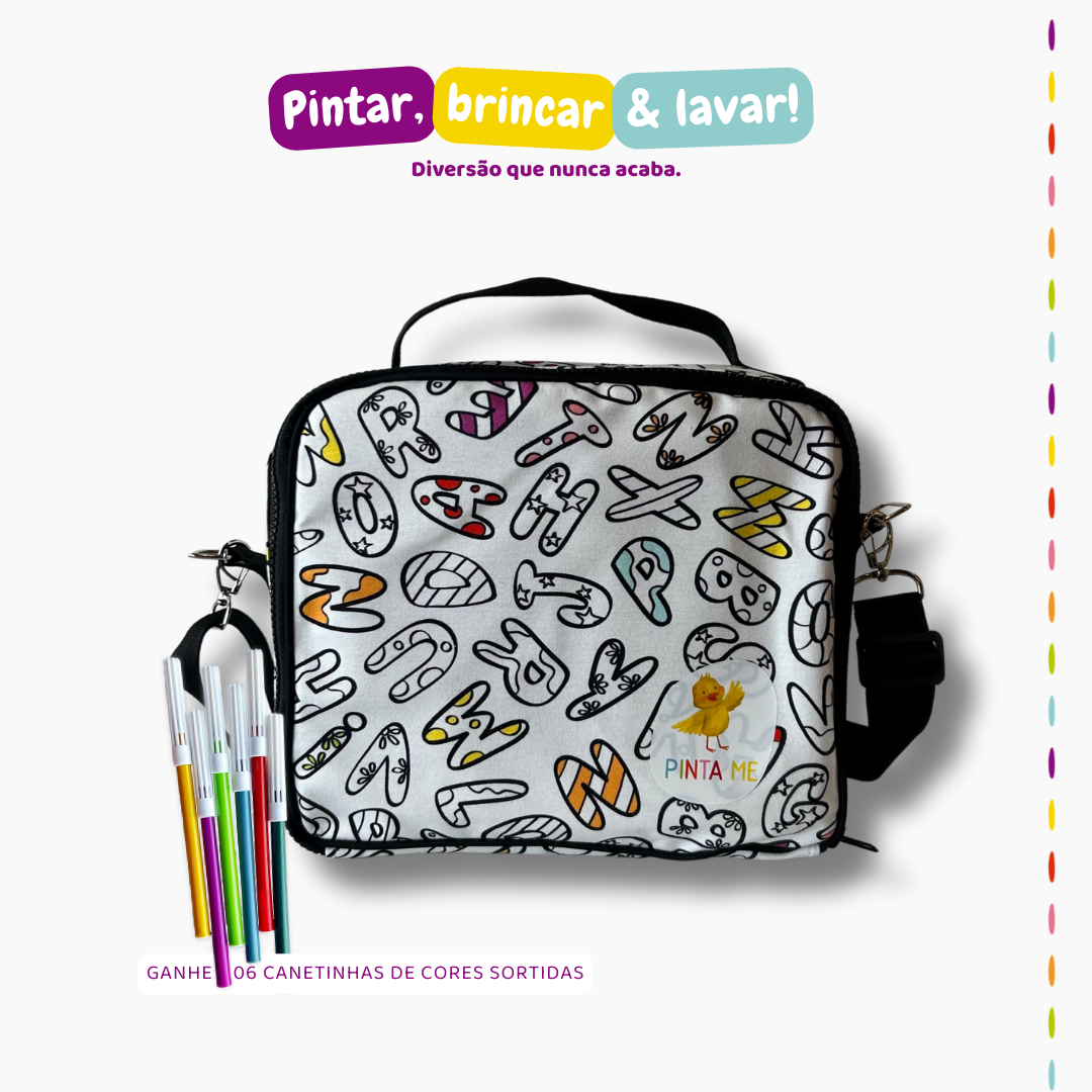 Lancheira Alfabeto da PINTA