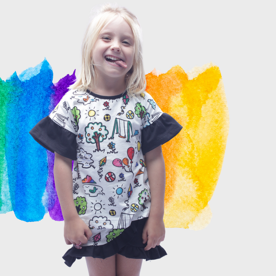 Blusa Frufru DIA DE BRINCAR