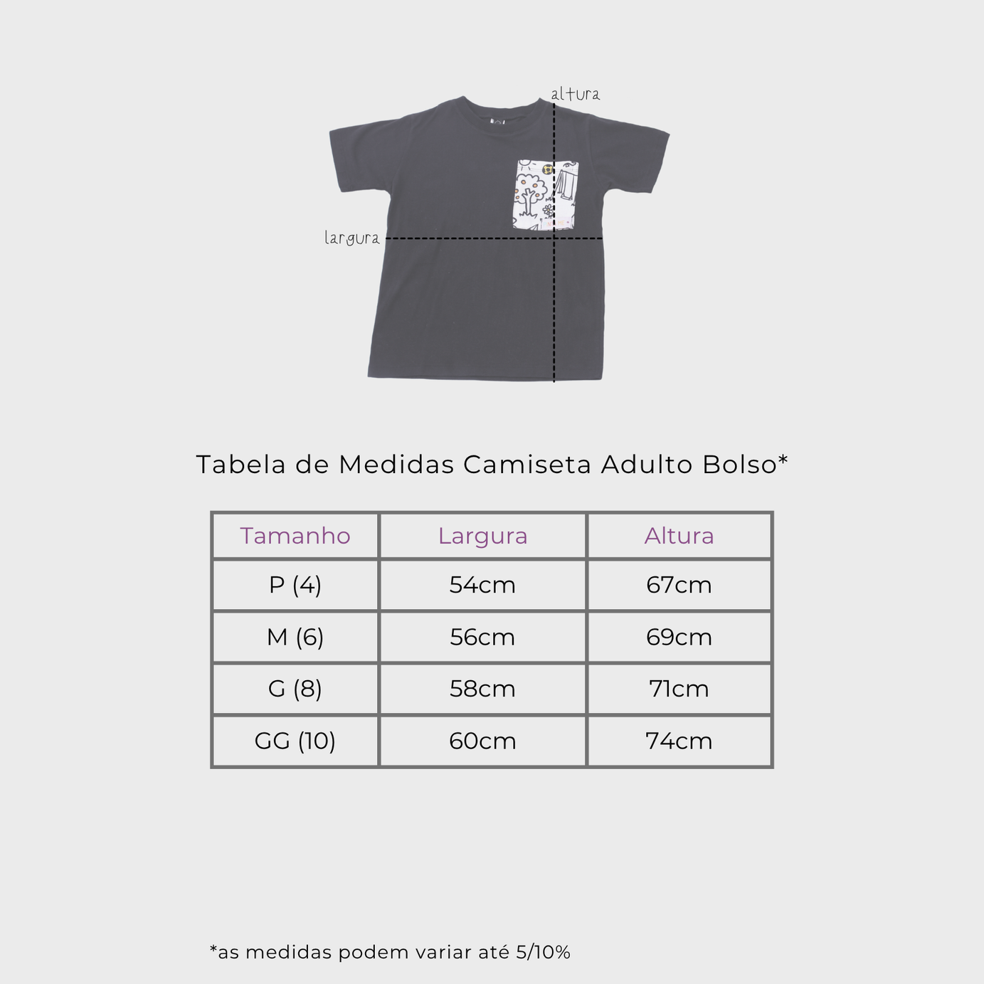 Camiseta Adulto Dia de Brincar