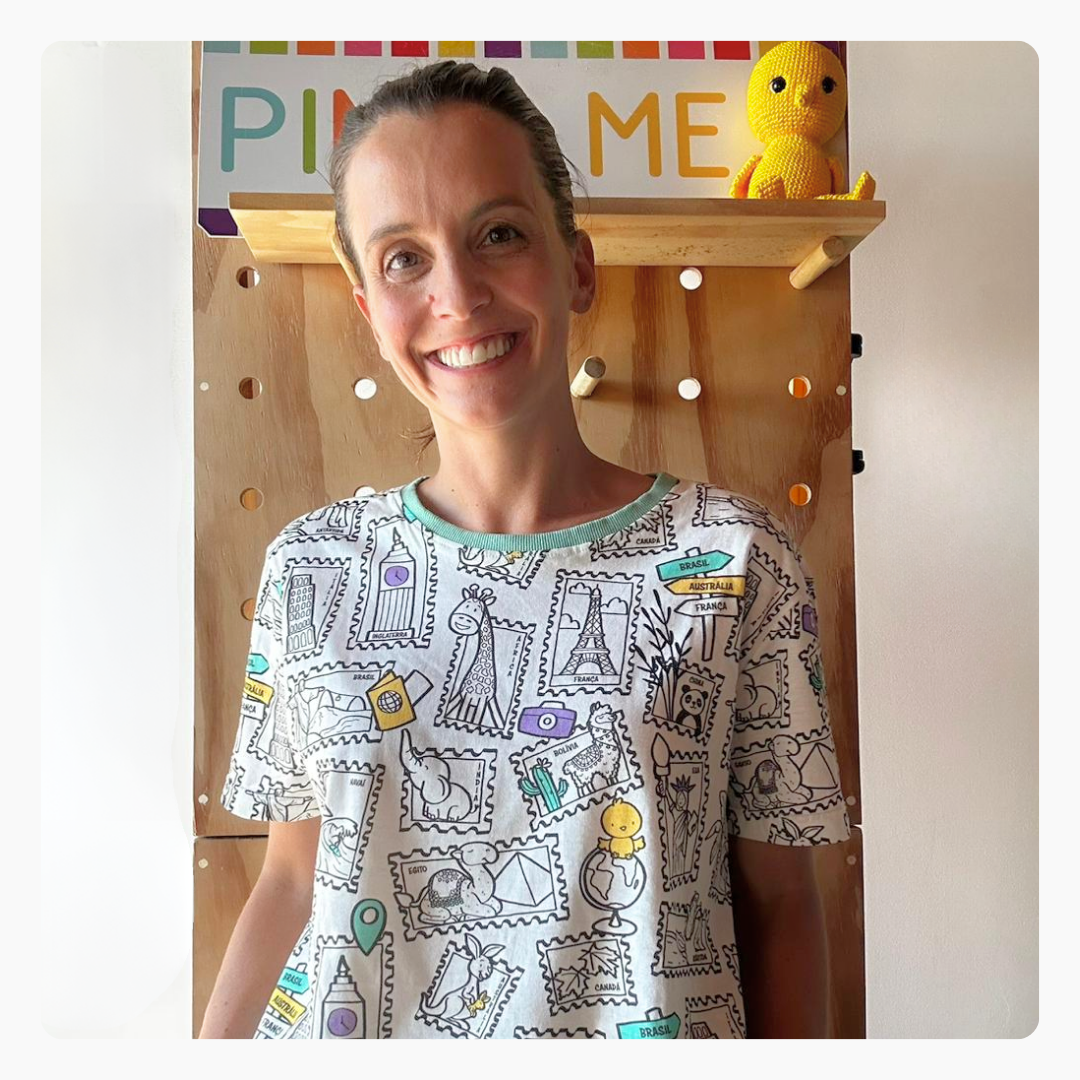 Camiseta Adulto Viagem Colorida