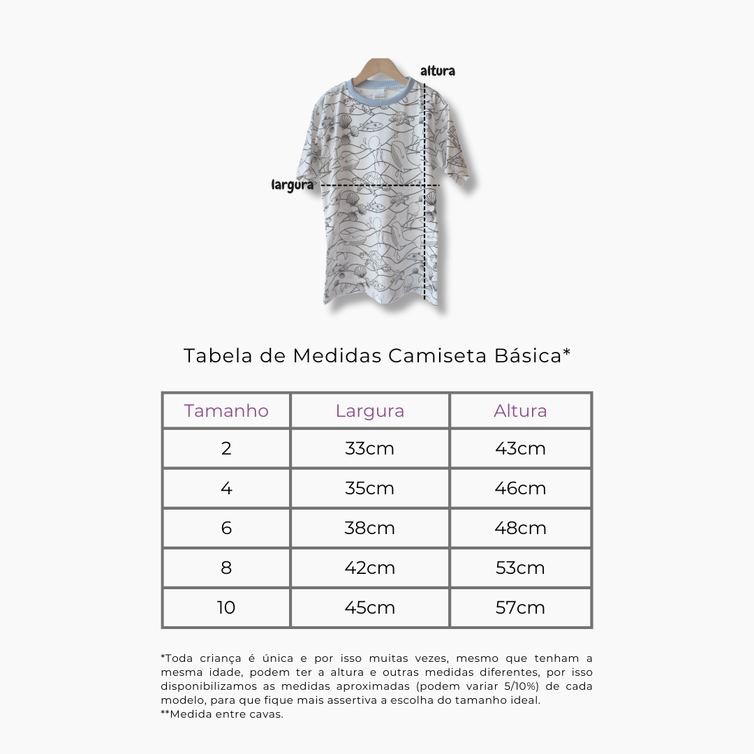 Camiseta Um Mergulho na Ilha