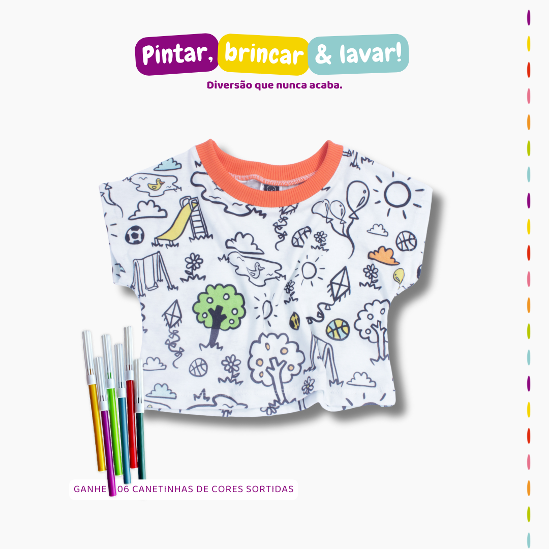 Cropped DIA DE BRINCAR