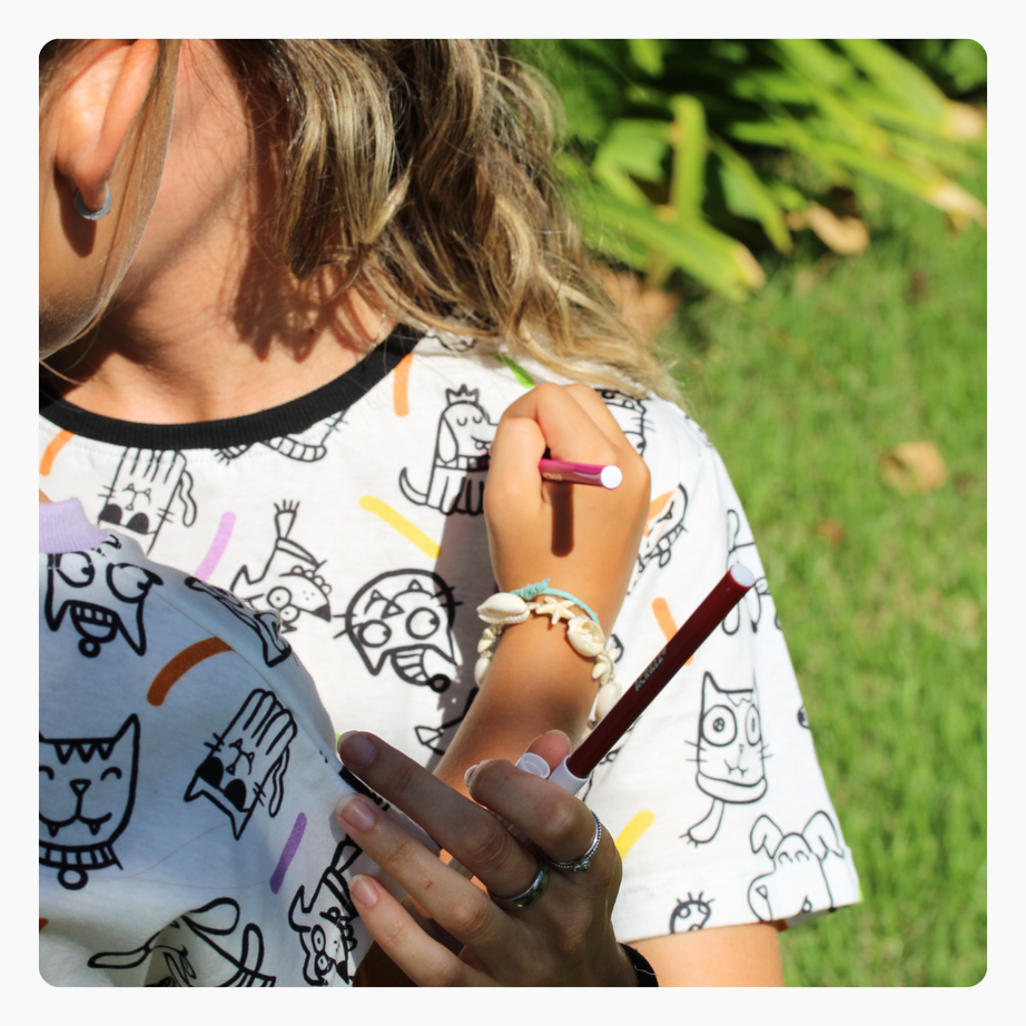 Kit Camisetas Pets Adulto + Infantil