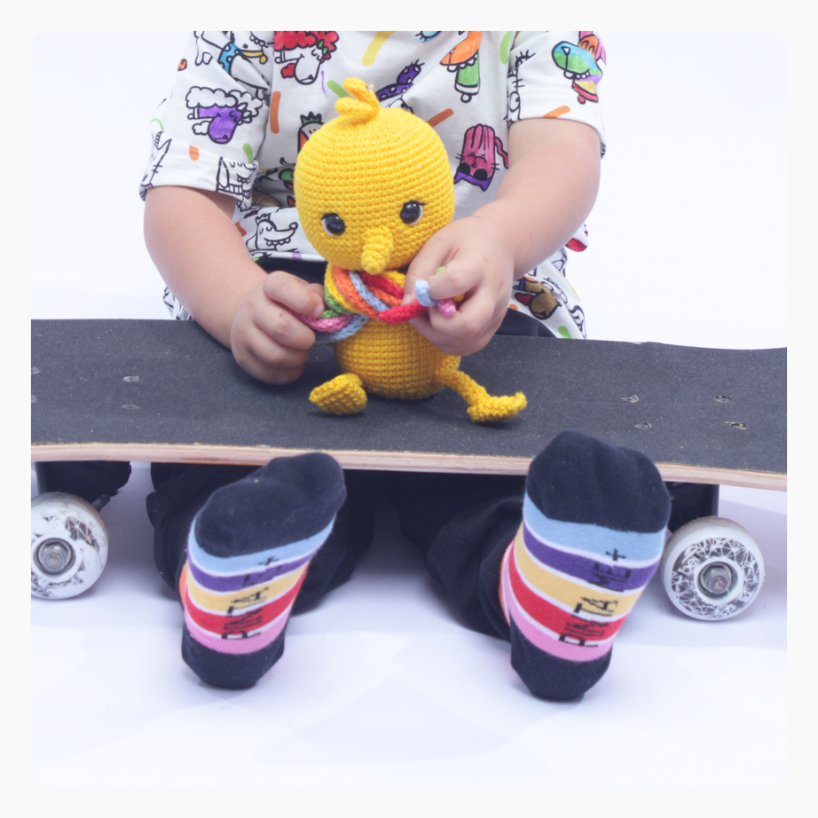 Meia Soquete - Mix Colorido