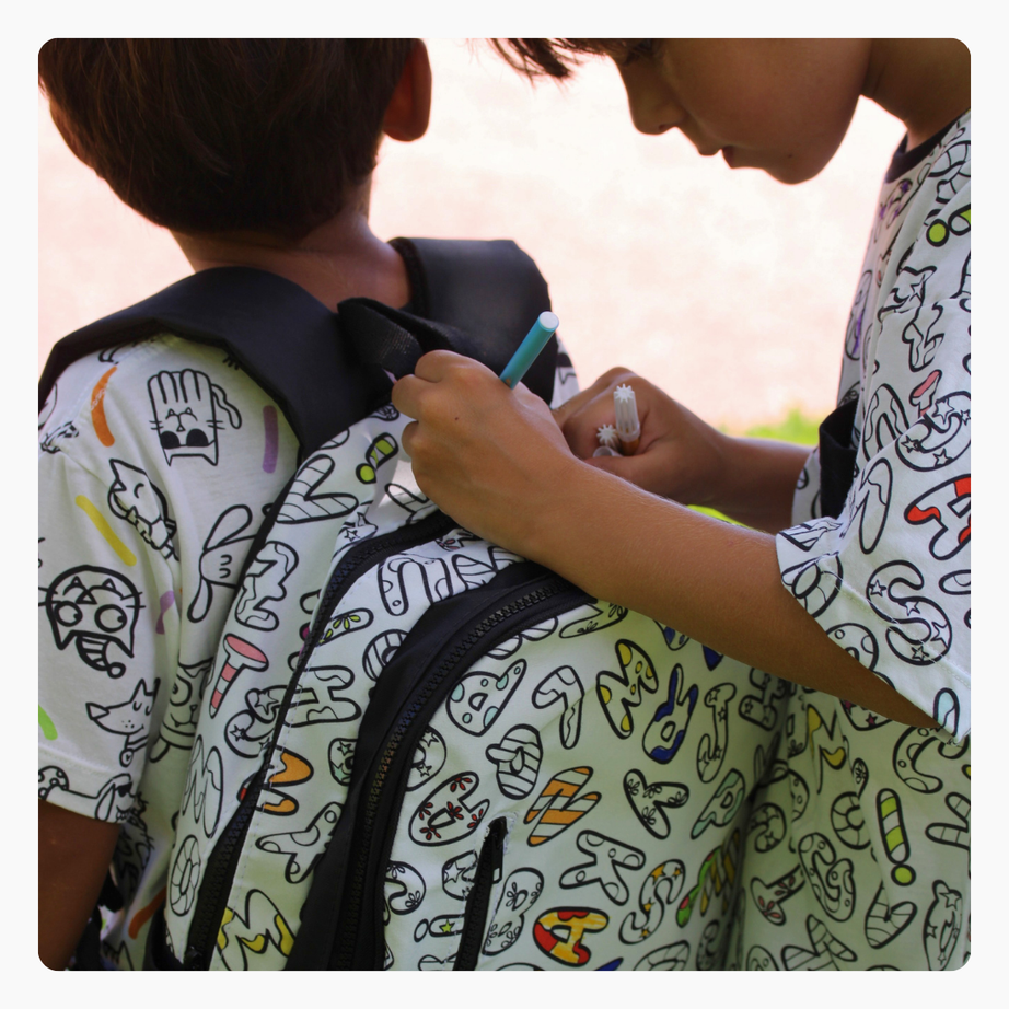 Mochila Alfabeto da PINTA