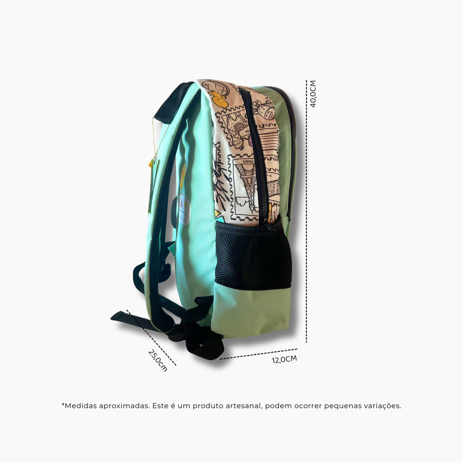Mochila Viagem Colorida