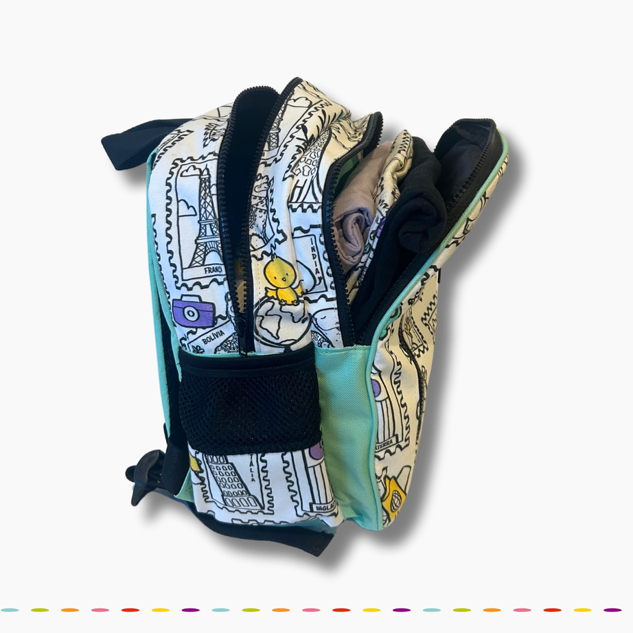 Mochila Viagem Colorida