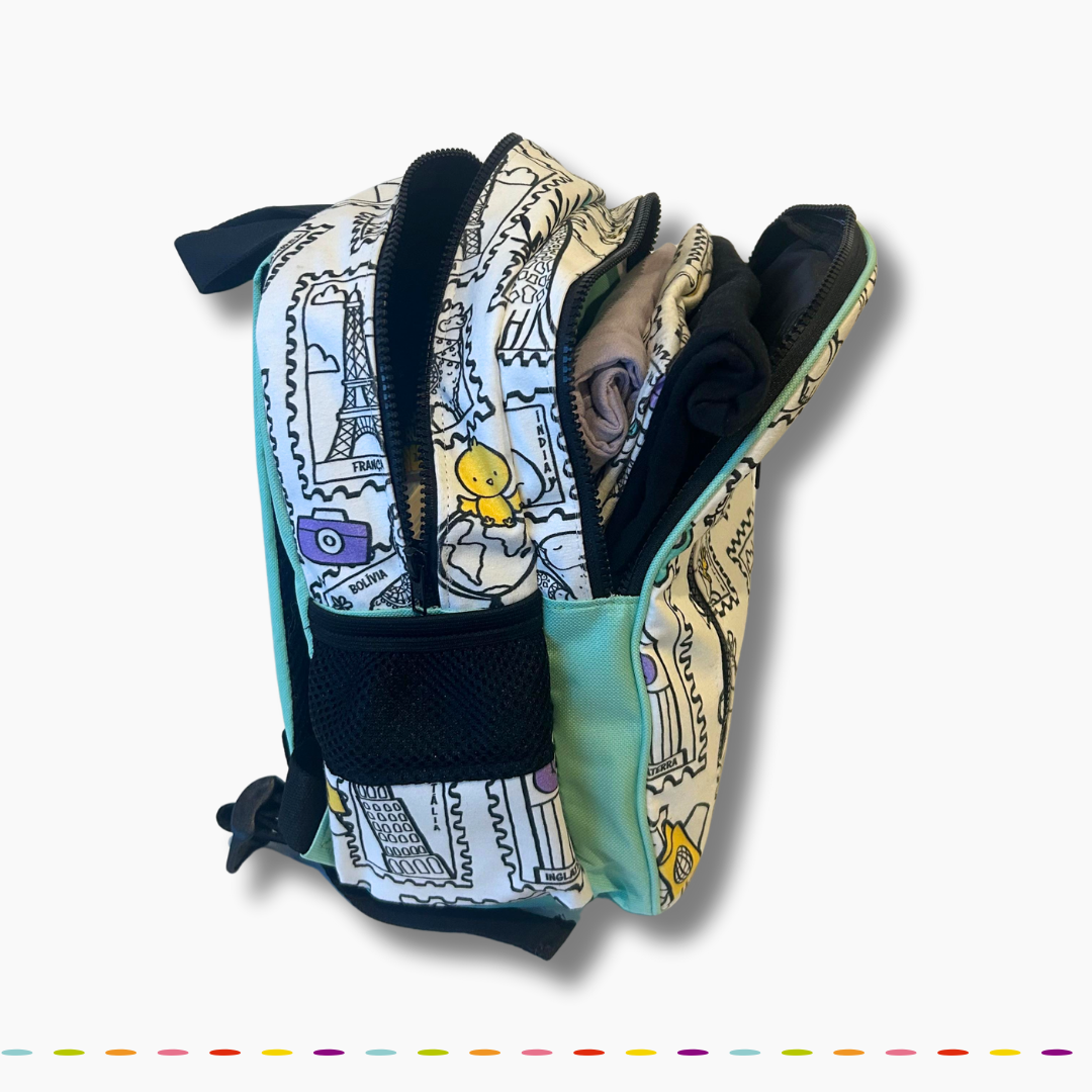 Mochila Viagem Colorida