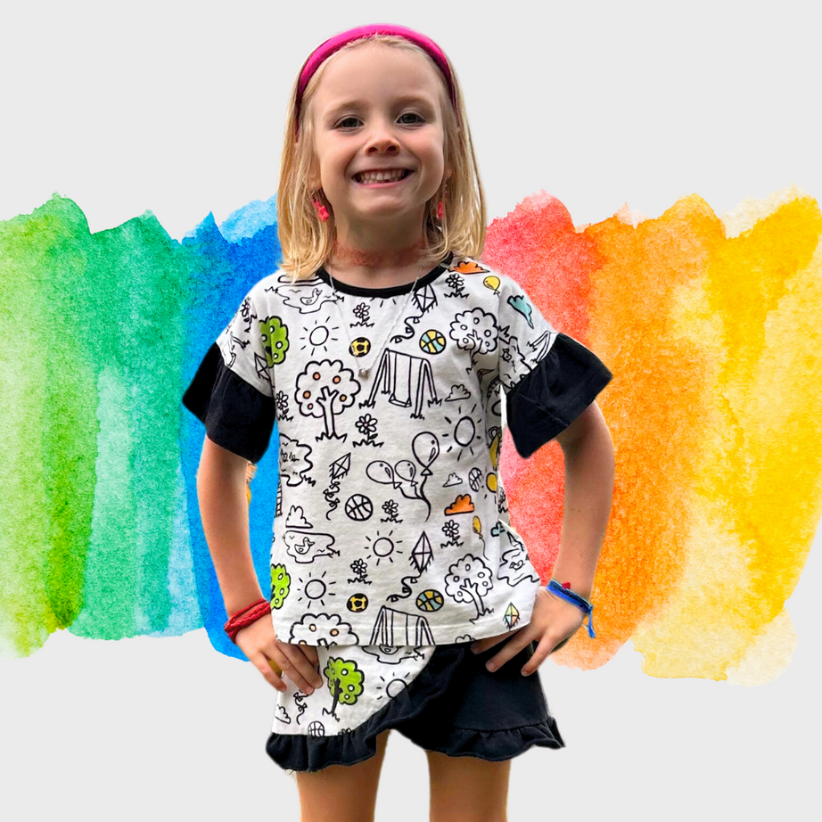 Short Saia DIA DE BRINCAR