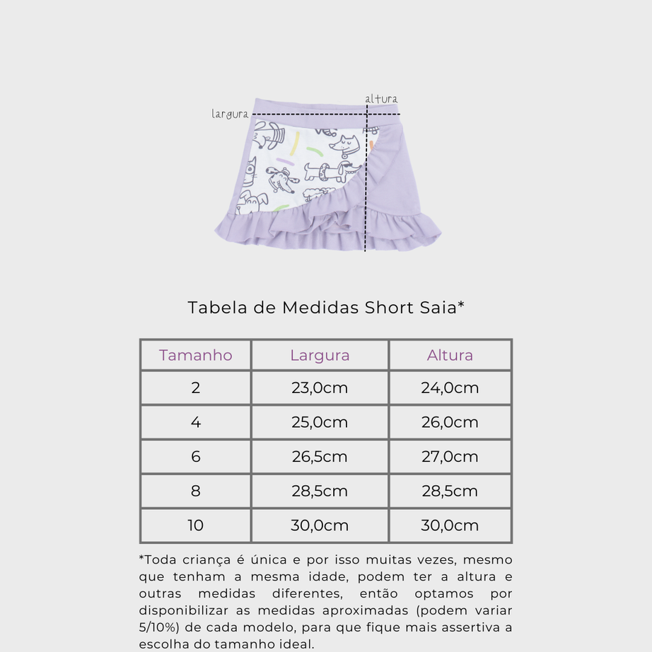 Short Saia PETS
