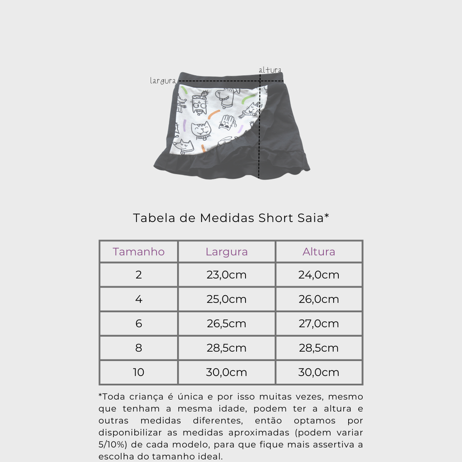 Short Saia PETS