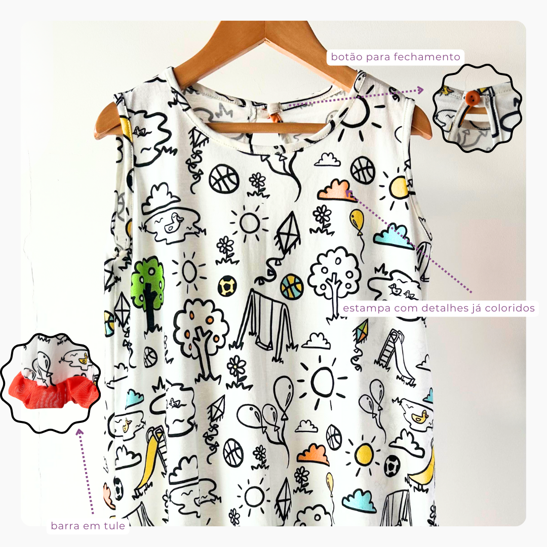 Vestido Dia de Brincar