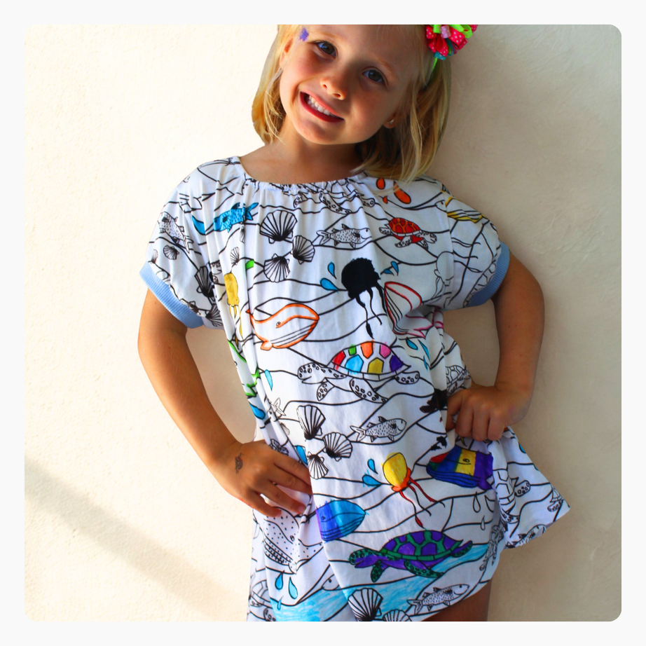 Vestido Um Mergulho na Ilha