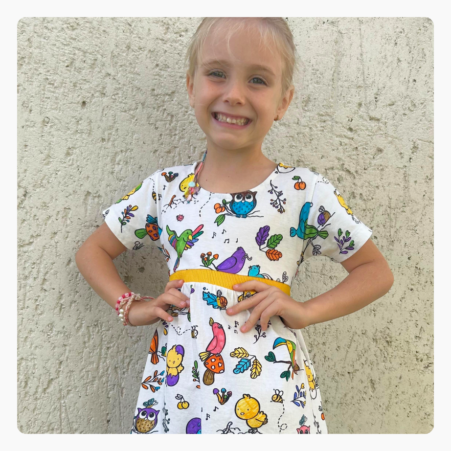 Vestido Voa Passarinho