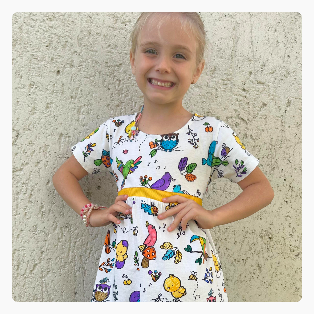 Vestido Voa Passarinho