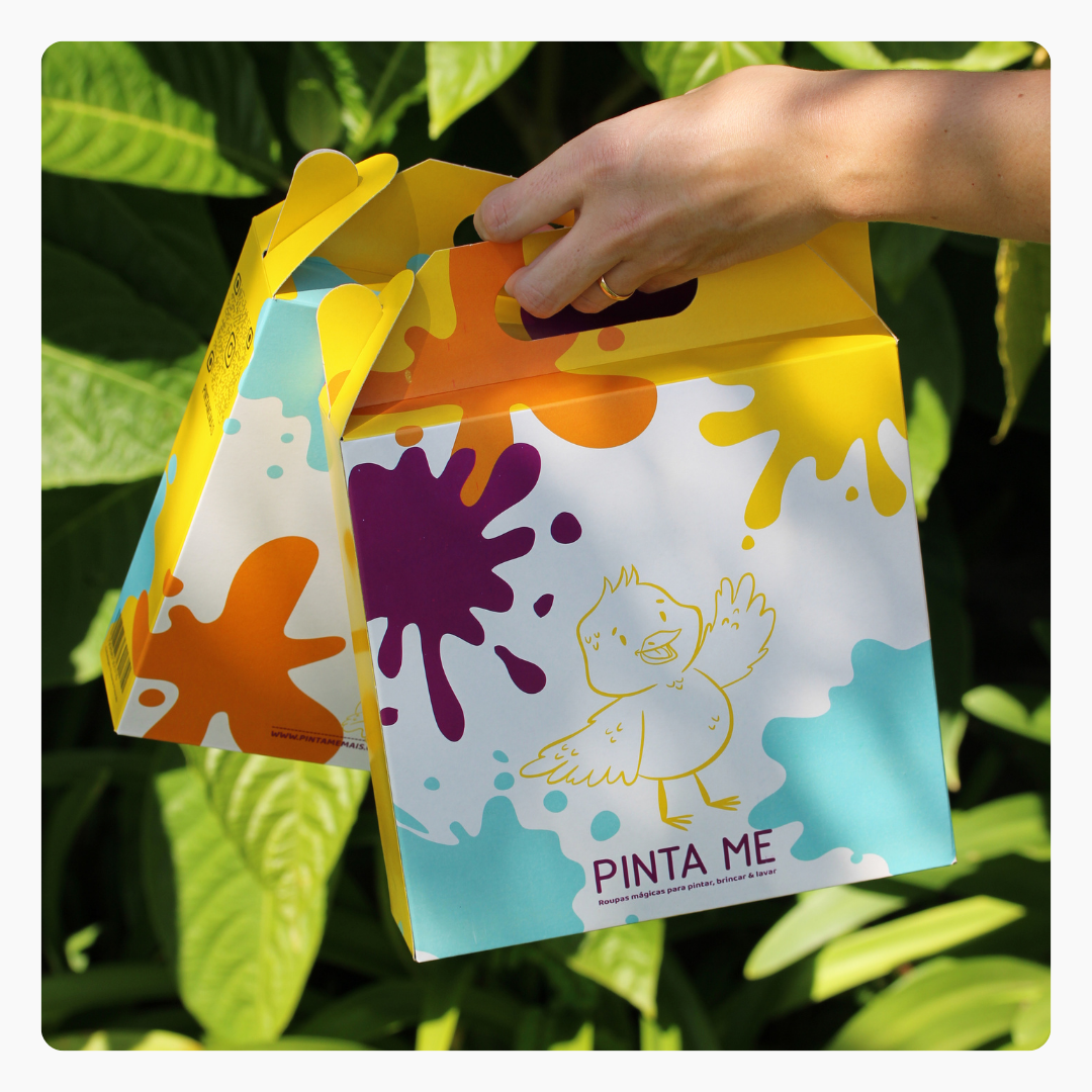 Embalagem Presente PINTA ME