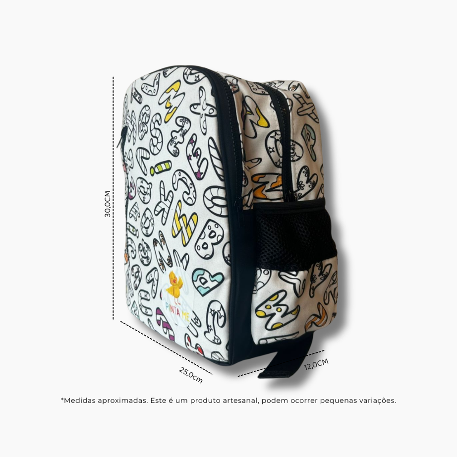 Mochila Alfabeto da PINTA